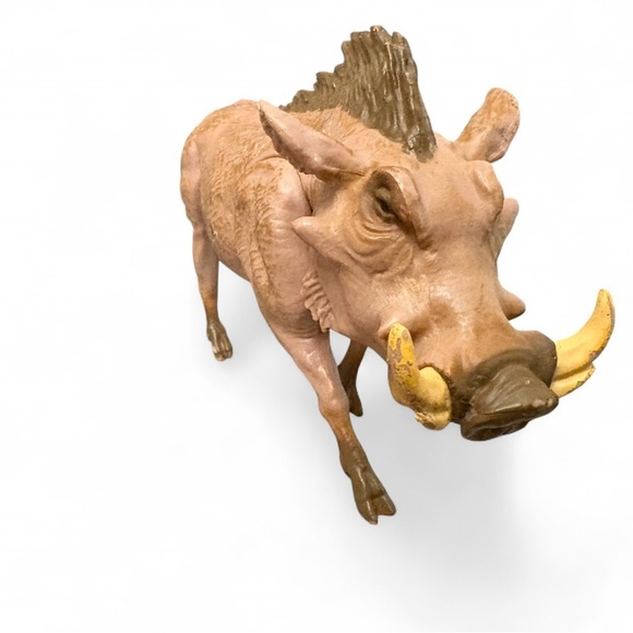 2019 Lanard Jumanji Wild Kingdom Collection 6" Warthog Boar Pig Animal Figure - Picture 6 of 7